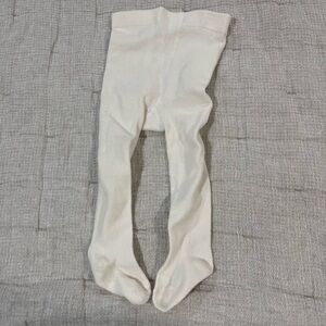 Carter's Cream Knit Tights